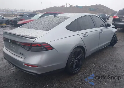 2024 Honda Accord Hybrid Sport-L z USA, uszkodzony, nr VIN 1HGCY2F71RA078446